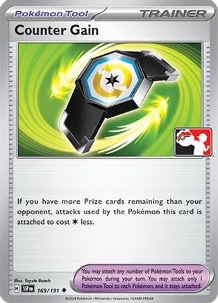 'Pokemon - 'Counter Gain 169  Prize Pack Series Cards - Uncommon