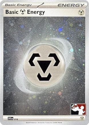 'Pokemon - 'Basic Metal Energy 016  - Holofoil Prize Pack Series Cards - Common