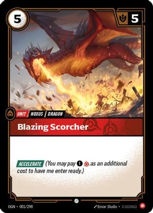 Blazing Scorcher (001/298) - Origins