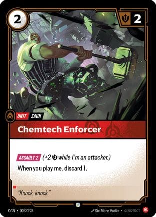 Chemtech Enforcer (003/298) - Origins
