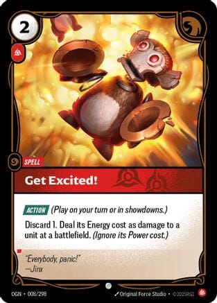 Get Excited! (008/298) - Origins