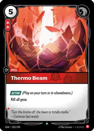 Thermo Beam (022/298) - Origins