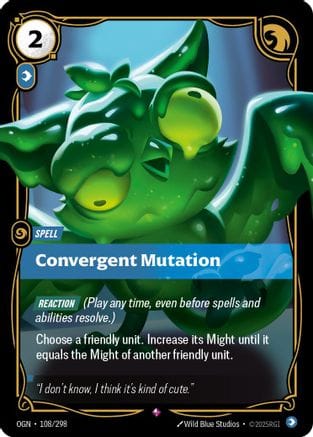 Convergent Mutation (108/298) - Origins Foil