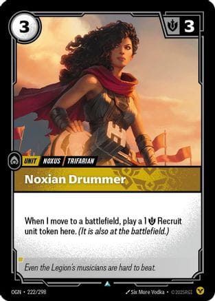 Noxian Drummer (222/298) - Origins