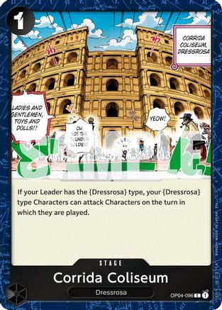Corrida Coliseum (Pirate Foil) (OP04-096) - Premium Booster -The Best- Vol. 2 Foil