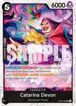 Catarina Devon (Pirate Foil) (OP09-084) - Premium Booster -The Best- Vol. 2 Foil