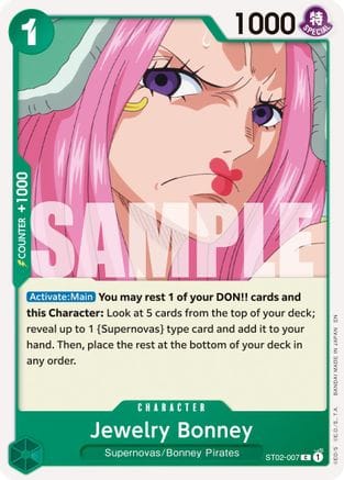 Jewelry Bonney - ST02-007 (Reprint) (ST02-007) - Premium Booster -The Best- Vol. 2
