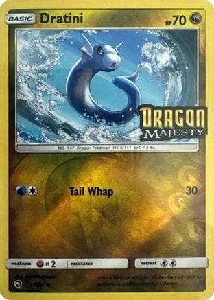 'Pokemon - 'Dratini 035/70  - Reverse Holofoil Miscellaneous Cards & Products - Common