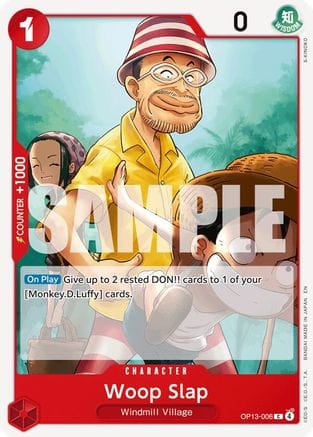 Woop Slap (OP13-006) - Carrying On His Will