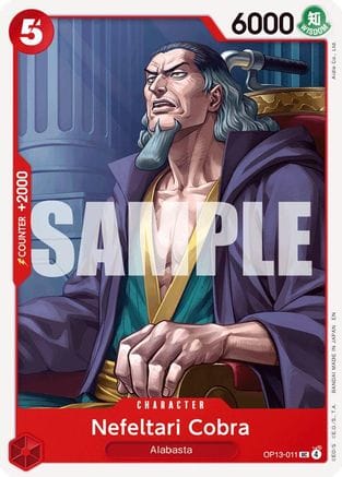 Nefeltari Cobra (OP13-011) - Carrying On His Will