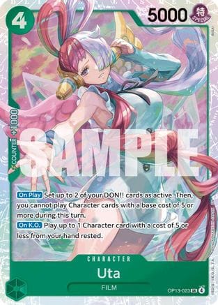 Uta (OP13-023) - Carrying On His Will Foil