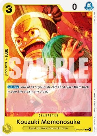 Kouzuki Momonosuke (OP13-105) - Carrying On His Will
