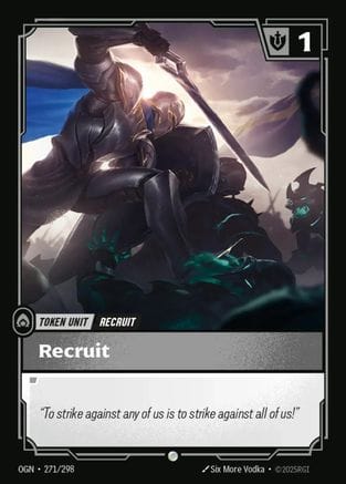 Recruit (271) // Buff (271/298) - Origins