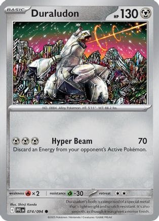 'Pokemon - 'Duraludon 074  ME02 Phantasmal Flames - Common