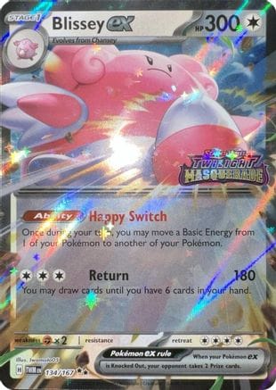 'Pokemon - 'Blissey ex (Cosmos Holo) 134  - Holofoil Miscellaneous Cards & Products - Double Rare