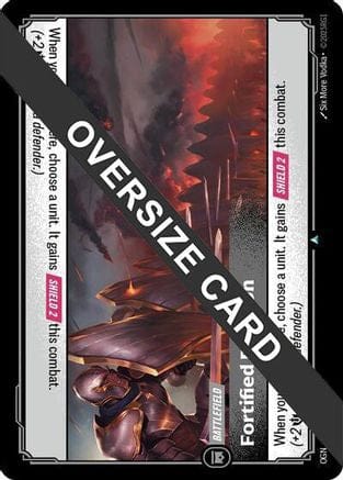 Fortified Position (Oversized) (279/298) - Origins Proving Grounds