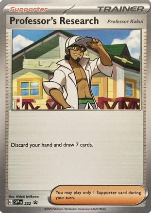 'Pokemon - 'Professor's Research 222  SV Scarlet & Violet Promo Cards - Promo