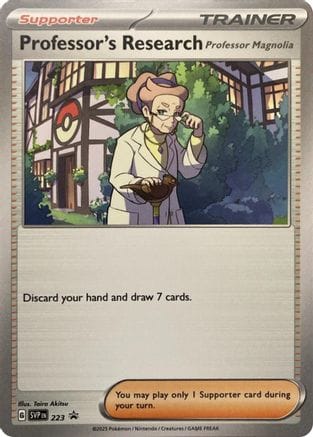 'Pokemon - 'Professor's Research 223  SV Scarlet & Violet Promo Cards - Promo