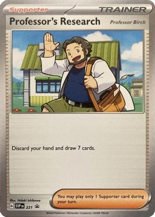 'Pokemon - 'Professor's Research 221  SV Scarlet & Violet Promo Cards - Promo