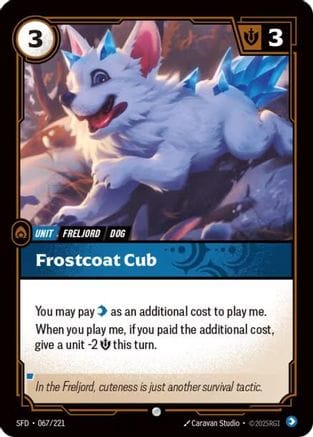 Frostcoat Pup (067/221) - Spiritforged