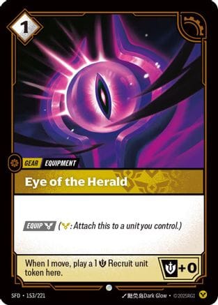 Eye of the Herald (153/221) - Spiritforged Foil