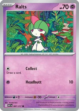 'Pokemon - 'Ralts 087  ME Ascended Heroes - Common