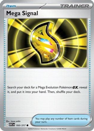 'Pokemon - 'Mega Signal 193  ME Ascended Heroes - Common