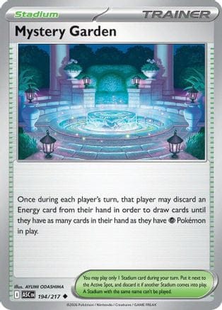 'Pokemon - 'Mystery Garden 194  ME Ascended Heroes - Uncommon