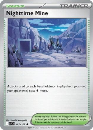 'Pokemon - 'Nighttime Mine 197  ME Ascended Heroes - Uncommon