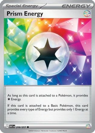 'Pokemon - 'Prism Energy 216  - Reverse Holofoil ME Ascended Heroes - Uncommon