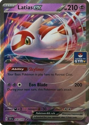 'Pokemon - 'Latias ex 076  - Holofoil League & Championship Cards - Double Rare