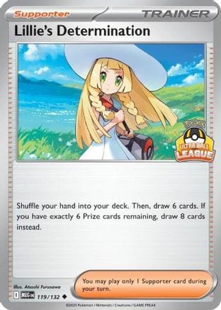'Pokemon - 'Lillie's Determination (Ultra Ball League) 119  - Holofoil League & Championship Cards - Uncommon