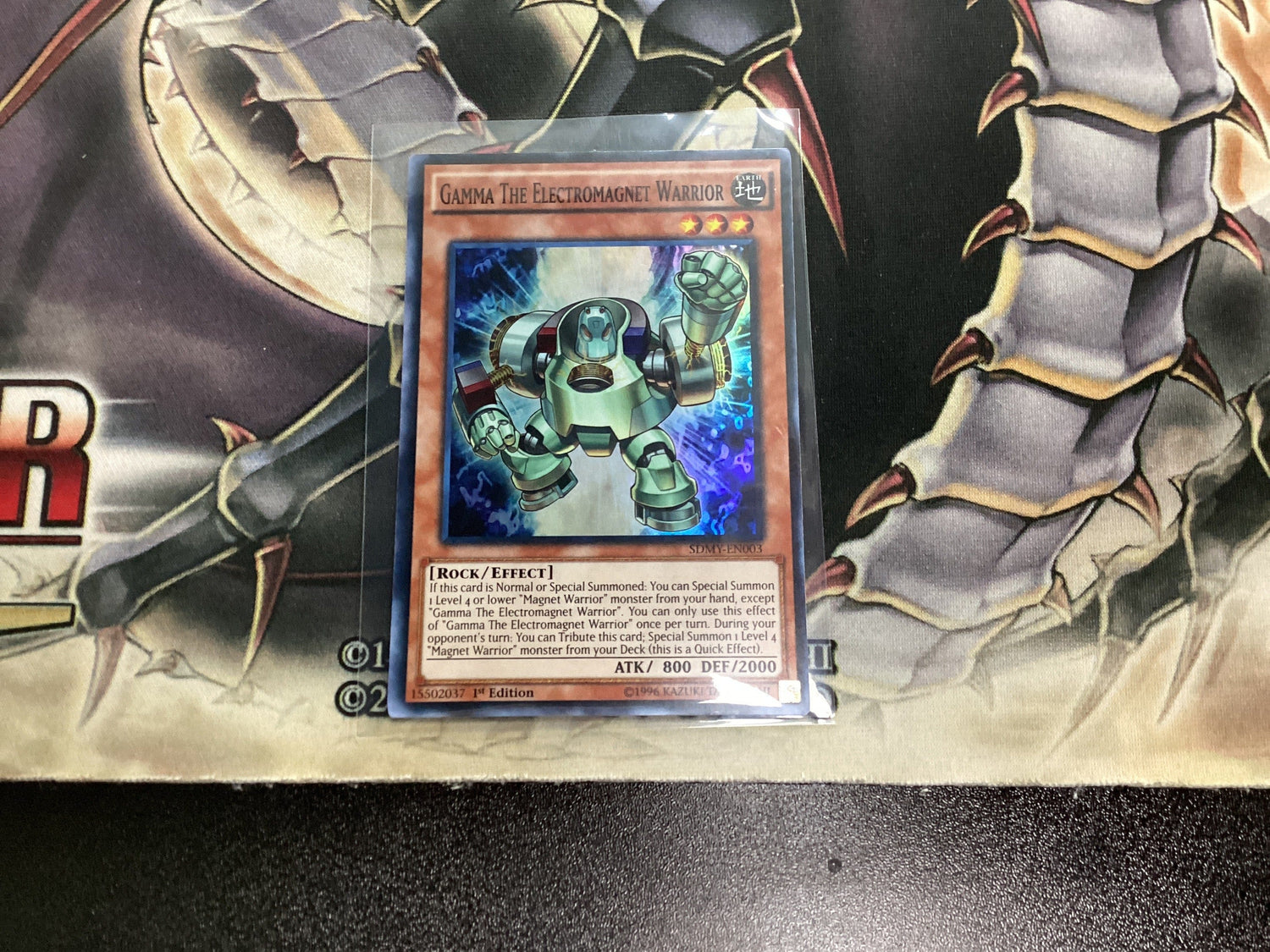 Gamma The Electromagnet Warrior SDMY-EN003