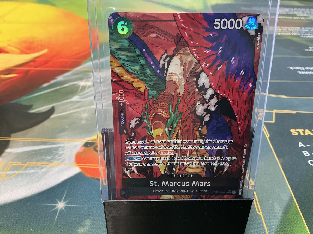 One Piece St. Marcus Mars (Alternate Art) (OP13-091)