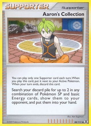 'Pokemon - 'Aaron's Collection 088/111  - Reverse Holofoil Rising Rivals - Uncommon