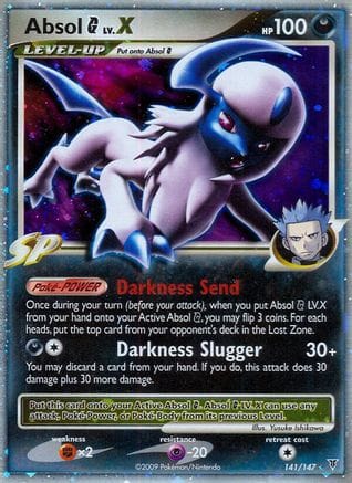 'Pokemon - 'Absol G Lv.X 141  - Holofoil Supreme Victors - Ultra Rare