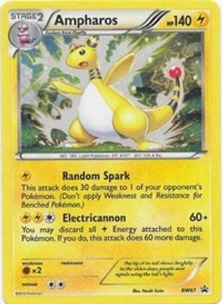 'Pokemon - 'Ampharos BW67  - Holofoil Black and White Promos - Promo