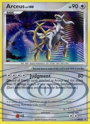 'Pokemon - 'Arceus DP50  - Holofoil Diamond and Pearl Promos - Promo