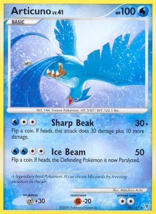 'Pokemon - 'Articuno (16) 016  Supreme Victors - Rare