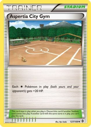 'Pokemon - 'Aspertia City Gym 127  Boundaries Crossed - Uncommon