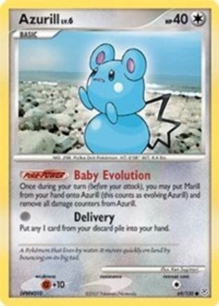 'Pokemon - 'Azurill 069/130  Diamond and Pearl - Common