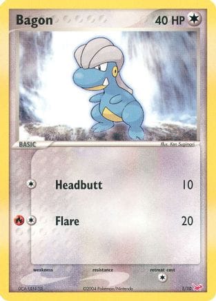 'Pokemon - 'Bagon 001  EX Trainer Kit 1 Latias & Latios - Common