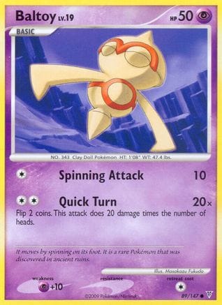 'Pokemon - 'Baltoy 089  Supreme Victors - Common