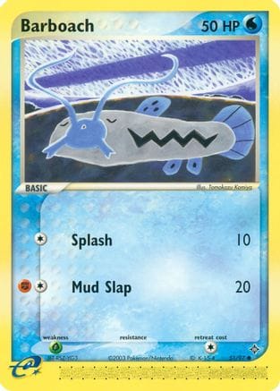 'Pokemon - 'Barboach 051/97  Dragon - Common
