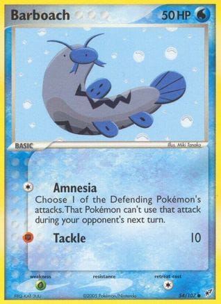 'Pokemon - 'Barboach 054  Deoxys - Common