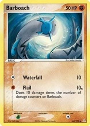 'Pokemon - 'Barboach 060/110  Holon Phantoms - Common