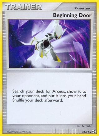 'Pokemon - 'Beginning Door 082  Arceus - Uncommon