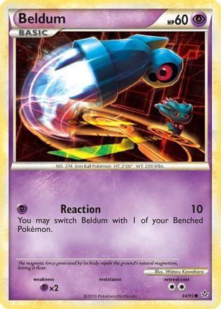'Pokemon - 'Beldum 044  Unleashed - Common