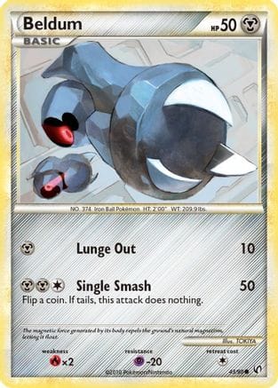 'Pokemon - 'Beldum 043  Undaunted - Common