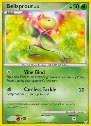 'Pokemon - 'Bellsprout 085/146  Legends Awakened - Common